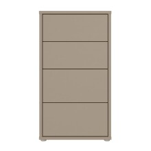 Schubkastenkommode >ALICE SPRINGS< in Taupe -...