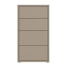 Schubkastenkommode >ALICE SPRINGS< in Taupe -...