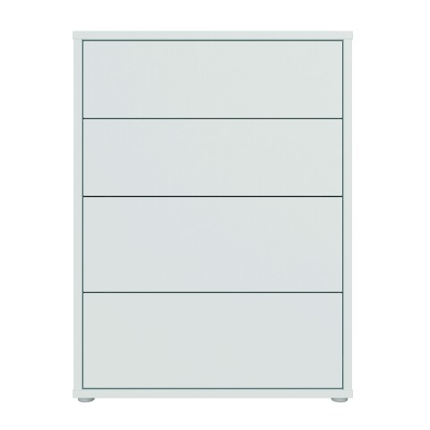 Schubkastenkommode >ALICE SPRINGS< in Secret grey - 74,5x99,1x34,9cm (BxHxT)