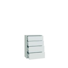 Schubkastenkommode >ALICE SPRINGS< in Secret grey - 74,5x99,1x34,9cm (BxHxT)