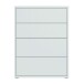 Schubkastenkommode >ALICE SPRINGS< in Secret grey - 74,5x99,1x34,9cm (BxHxT)