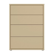 Schubkastenkommode >ALICE SPRINGS< in Buttergelb -...