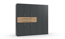 Drehtürenschrank >DIGIT< in GRAFIT - ARTISAN...