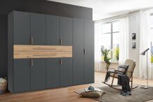 Drehtürenschrank >DIGIT< in GRAFIT - ARTISAN...