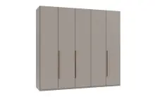 Drehtürenschrank >LONDON< SAHARAGRAU + ARTISAN...
