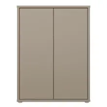 Kommode >ALICE SPRINGS< in Taupe - 74,5x99,1x41,5cm...