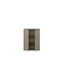 Kommode >ALICE SPRINGS< in Taupe - 74,5x99,1x41,5cm (BxHxT)