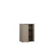 Kommode >ALICE SPRINGS< in Taupe - 74,5x99,1x41,5cm (BxHxT)