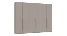 Drehtürenschrank >LONDON< SAHARAGRAU + ARTISAN...