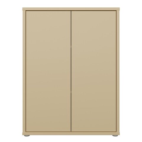 Kommode >ALICE SPRINGS< in Buttergelb - 74,5x99,1x41,5cm (BxHxT)