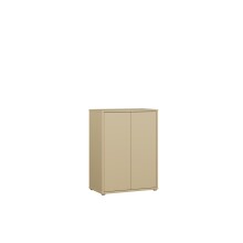 Kommode >ALICE SPRINGS< in Buttergelb - 74,5x99,1x41,5cm (BxHxT)