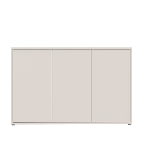 Sideboard >ALICE SPRINGS< in Sandfarbig - 154,2x99,1x34,9cm (BxHxT)