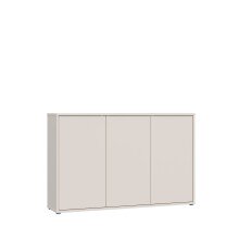 Sideboard >ALICE SPRINGS< in Sandfarbig - 154,2x99,1x34,9cm (BxHxT)