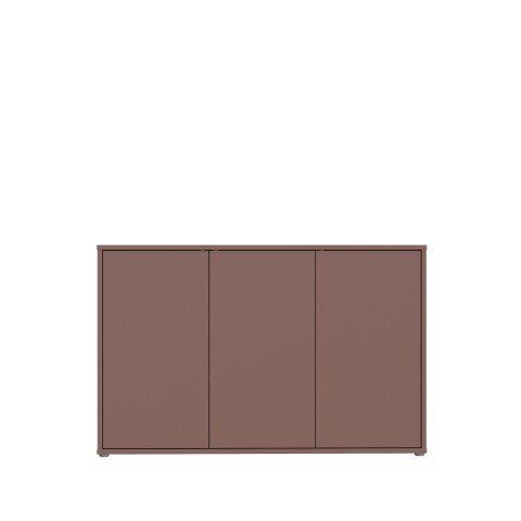 Sideboard >ALICE SPRINGS< in Terrakottafarbig - 154,2x99,1x34,9cm (BxHxT)