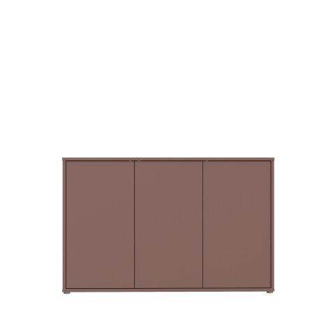 Sideboard >ALICE SPRINGS< in Terrakottafarbig - 154,2x99,1x34,9cm (BxHxT)