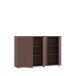 Sideboard >ALICE SPRINGS< in Terrakottafarbig - 154,2x99,1x34,9cm (BxHxT)