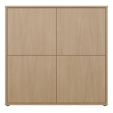 Highboard >ALICE SPRINGS< in Elegancia Eiche Dekor - 124,5x121,5x34,9cm (BxHxT)