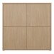 Highboard >ALICE SPRINGS< in Elegancia Eiche Dekor - 124,5x121,5x34,9cm (BxHxT)