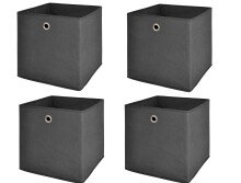 Faltbox >One< (4er-Set) in anthrazit, Polypropylen...