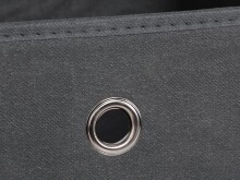 Faltbox >One< (6er-Set) in anthrazit, Polypropylen - 32x32x32cm (BxHxT)