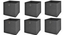 Faltbox >One< (6er-Set) in anthrazit, Polypropylen...