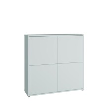Highboard >ALICE SPRINGS< in Secret grey - 124,5x121,5x34,9cm (BxHxT)