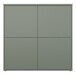 Highboard >ALICE SPRINGS< in Salbei - 124,5x121,5x34,9cm (BxHxT)