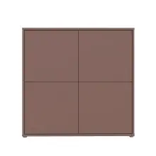 Highboard >ALICE SPRINGS< in Farbe Terrakotta -...