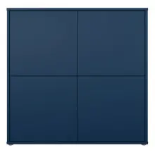 Highboard >ALICE SPRINGS< in Nachtblau -...