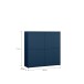 Highboard >ALICE SPRINGS< in Nachtblau - 124,5x121,5x34,9cm (BxHxT)