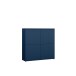Highboard >ALICE SPRINGS< in Nachtblau - 124,5x121,5x34,9cm (BxHxT)