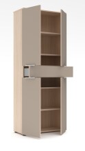 Aktenschrank >Santorin< in Riva Eiche / Cashmere -...