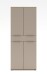 Aktenschrank >Santorin< in Riva Eiche / Cashmere - 80x198x38 (BxHxT)