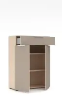 Kommode >Santorin< in Riva Eiche / Cashmere,...