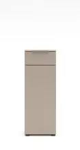Hochkommode >Santorin< in Riva Eiche / Cashmere - 40x110x38 (BxHxT)
