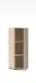 Hochkommode >Santorin< in Riva Eiche / Cashmere - 40x110x38 (BxHxT)