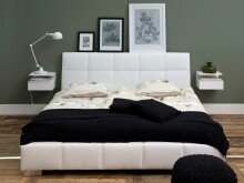 Nachtkonsole >Randers< (2er-Set) hängend, in dunkelgrau - 35x22,5x32 (BxHxT)