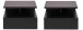 Nachtkonsole >Randers< (2er-Set) hängend, in dunkelgrau - 35x22,5x32 (BxHxT)