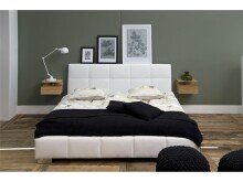 Nachtkonsole >Randers< (2er-Set) hängend, Wildeiche Dekor - 35x22,5x32 (BxHxT)