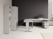 Büro-Set >Office Line< (3-tlg.) in Weiß, Holzwerkstoff - 220x186x170cm (BxHxT)