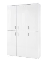 Schuhschrank >Lincoln< 20 Böden, Weiß,...
