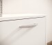 Kompaktgarderobe >Vera< (2-tlg.) in Weiß, Holzwerkstoff - 100x190x26cm (BxHxT)