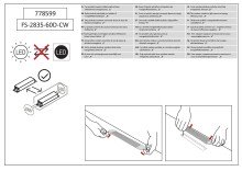 Badezimmer-Set >Nebraska< (2-teilig) Beton / Artisan Eiche Dekor - 110x190x53 (BxHxT)