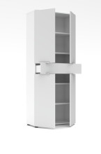 Aktenschrank >Santorin< in Weiß,...