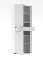 Aktenschrank >Santorin< in Weiß,...