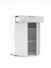 Aktenschrank >Santorin< in Weiß,...