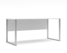 Schreibtisch >Santorin< in Weiß, Holzwerkstoffe - 170x77x73cm (BxHxT)