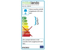 Wohnwand >Kathlin< (3-teilig) in Weiß matt / Eiche Dekor - 220x160x47 (BxHxT)