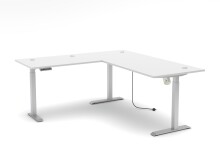 Eckschreibtisch >Santorin< höhenverstellbar,...