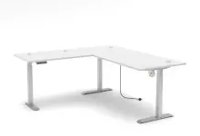 Eckschreibtisch >Santorin< höhenverstellbar,...